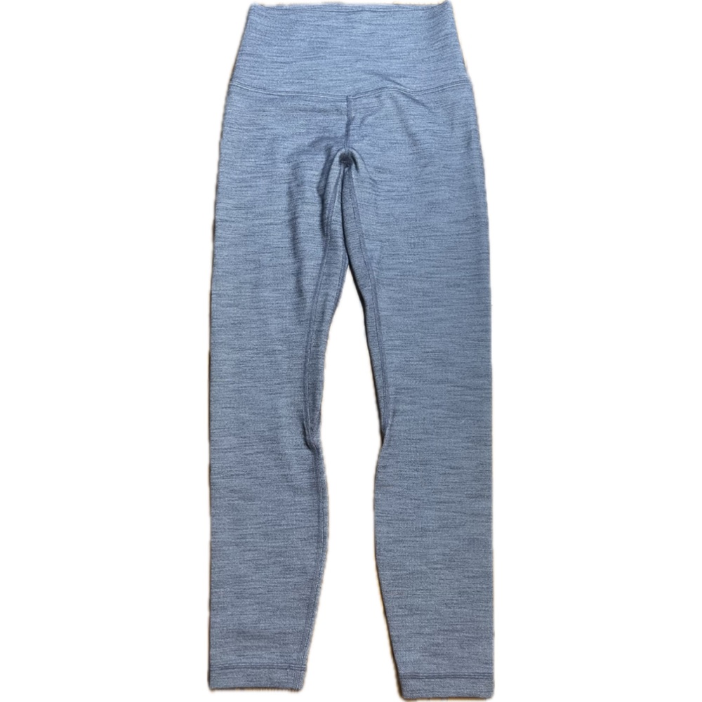 Lululemon - Women’s Heather Gray Leggings - High Rise - Size 4 - NWOT